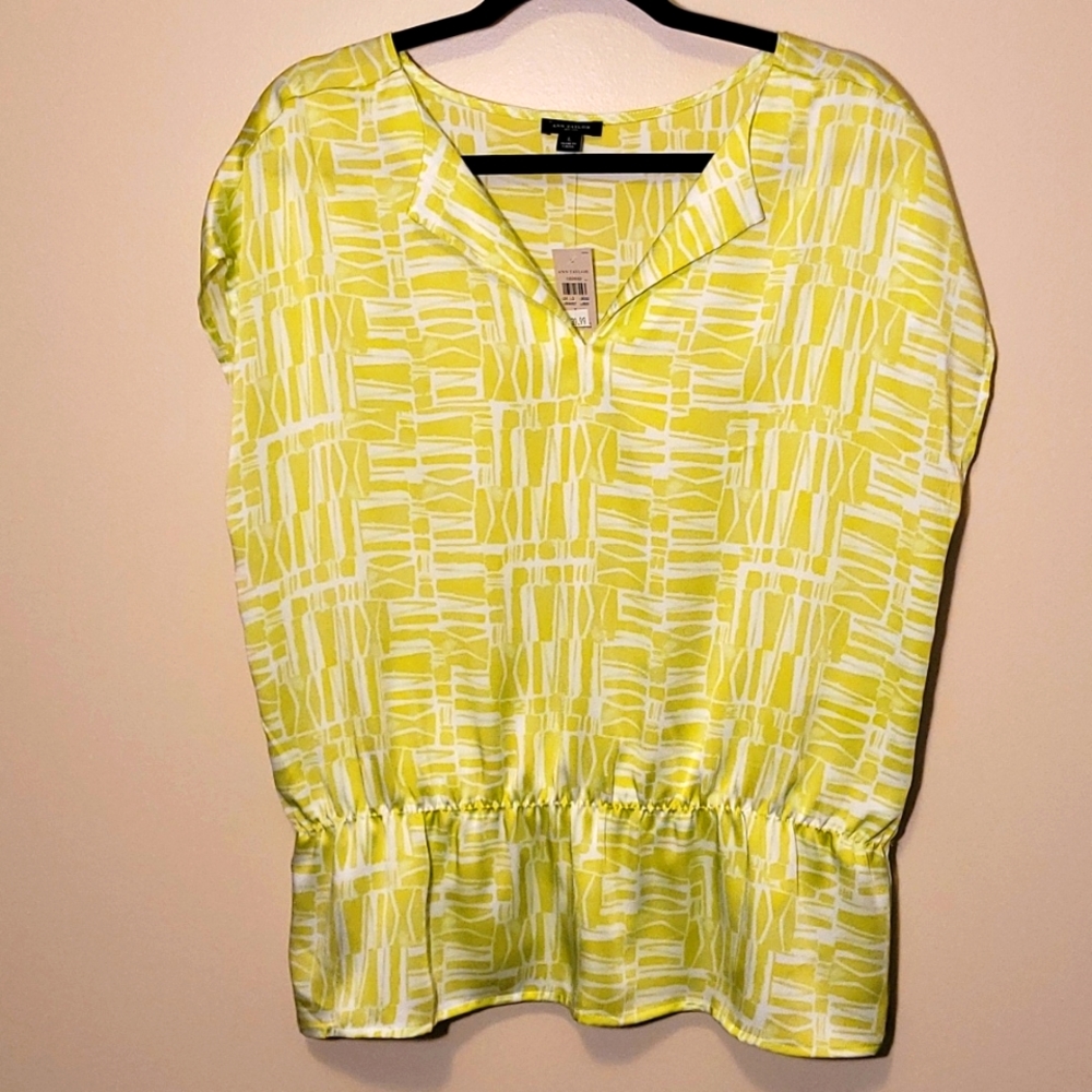 Ann Taylor sleeveless top.